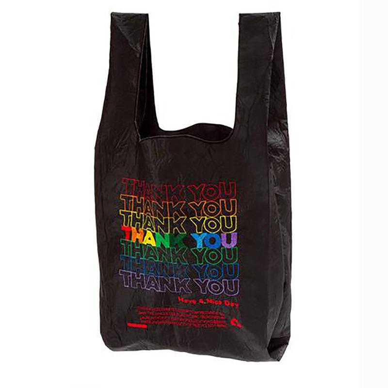 Tote Bag With Rainbow Recycle