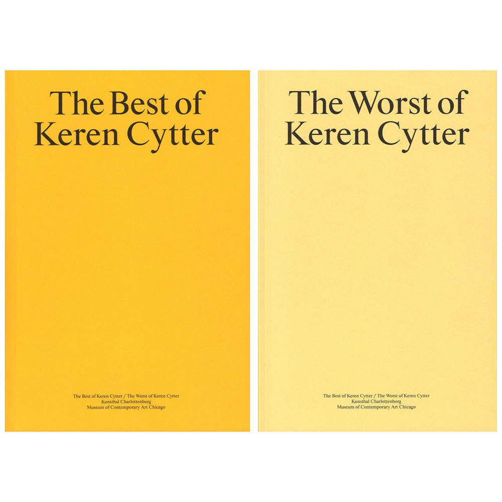 The Best of Keren Cytter/The Worst of Keren Cytter MCA Chicago Store