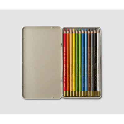 Colored Pencils Tin Set