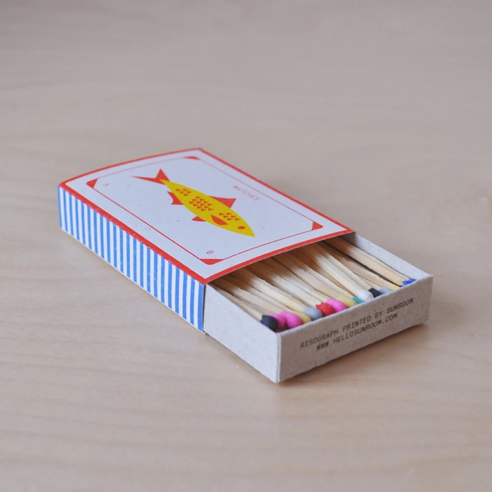 Risograph Matchbox - Fish