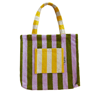 Dusen Dusen Terry Stripe Tote Bag