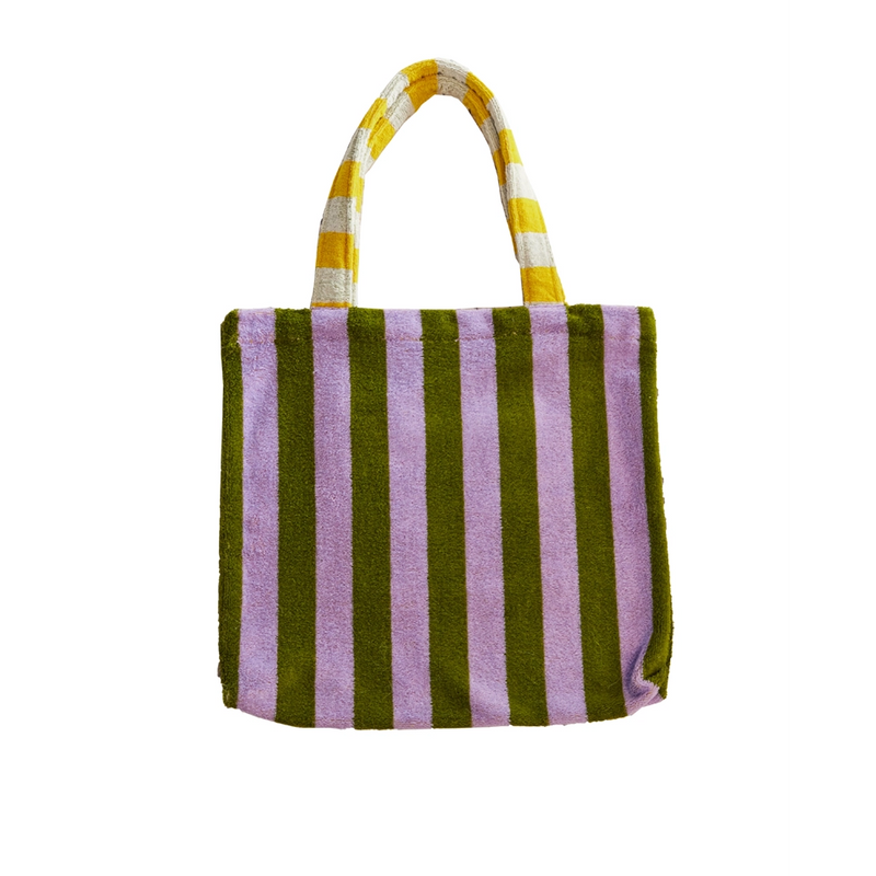 Dusen Dusen Terry Stripe Tote Bag