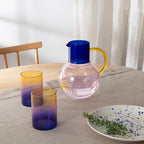 Tri-Tone Gradient Glasses Set