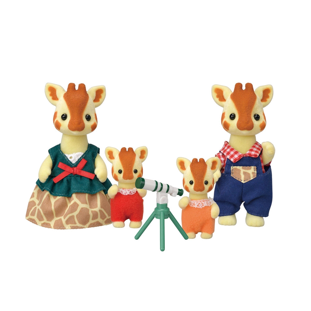 Calico Critters Highbranch Giraffe Family