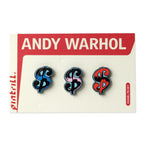 Warhol Dollar Sign Pin Set