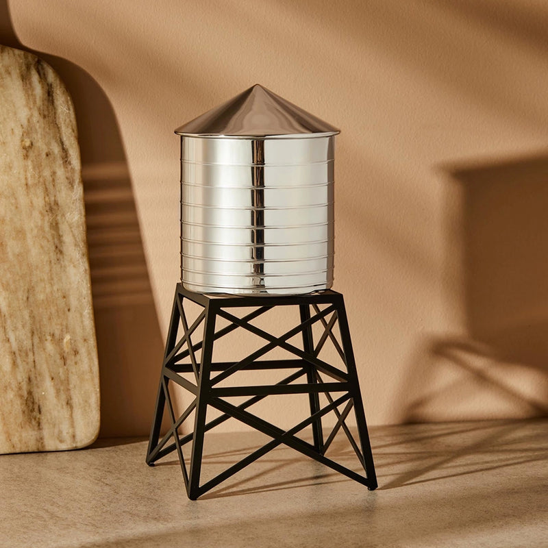 Water Tower Container & Stand