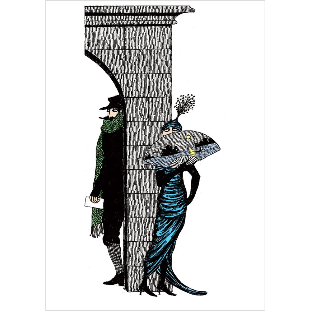 Edward Gorey Mysterious Messages Boxed Notecards