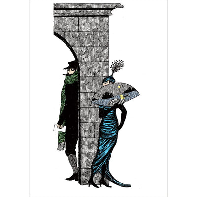 Edward Gorey Mysterious Messages Boxed Notecards