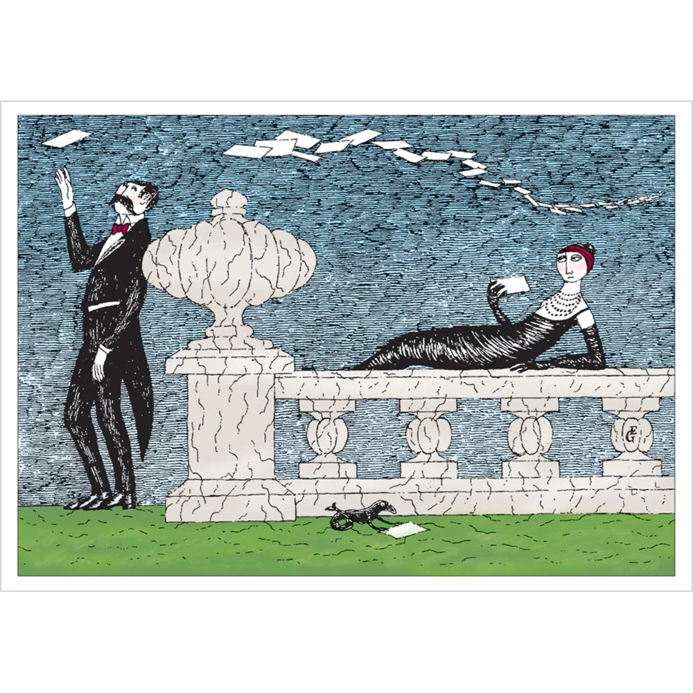 Edward Gorey Mysterious Messages Boxed Notecards