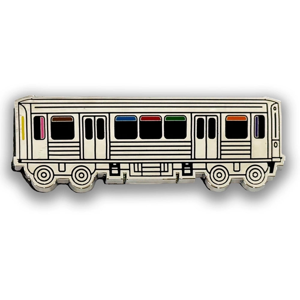 El Train Car Magnet