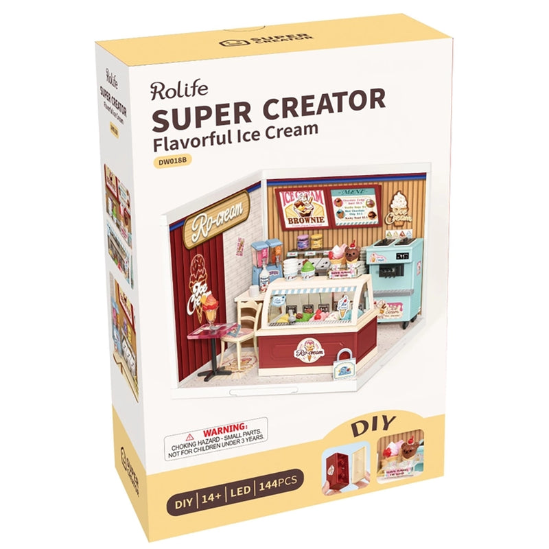 Rolife Miniature House Kit - Ice Cream