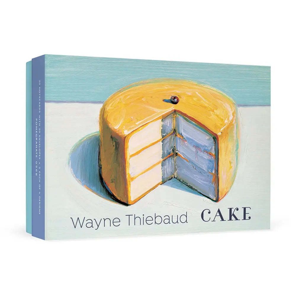 Wayne Thiebaud Cake Boxed Notecards