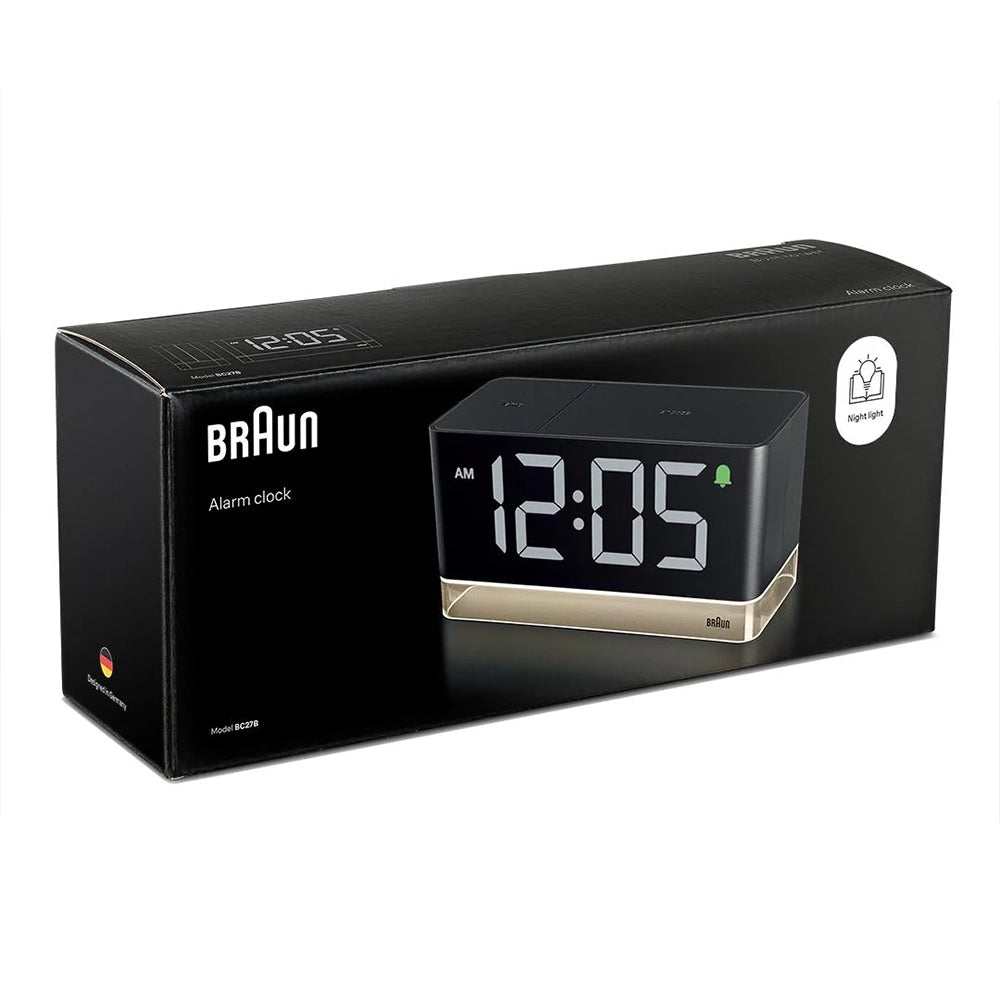 Braun LED Digital Alarm Clock & Light