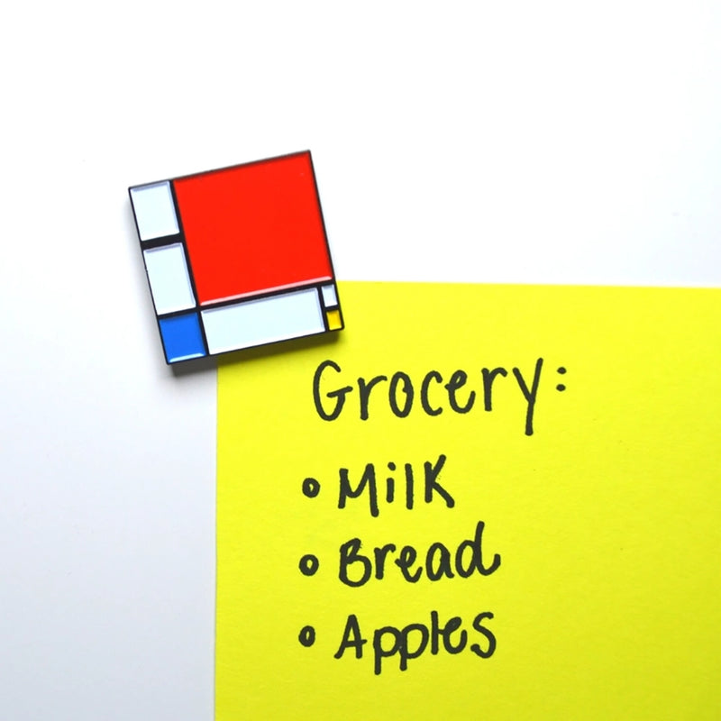 Mondrian Composition Magnet