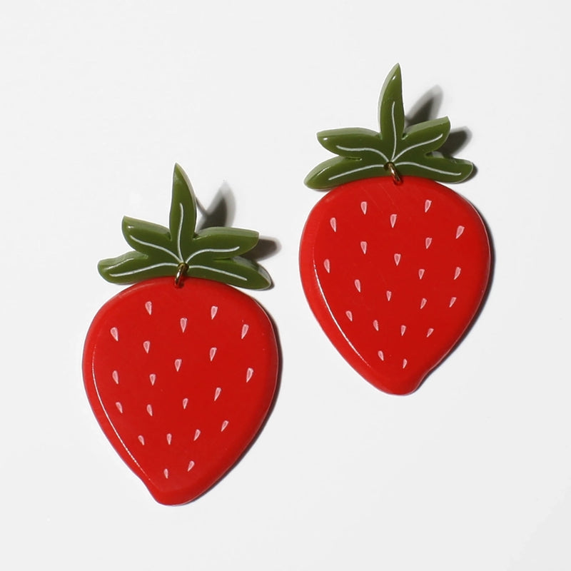 Strawberry Earrings