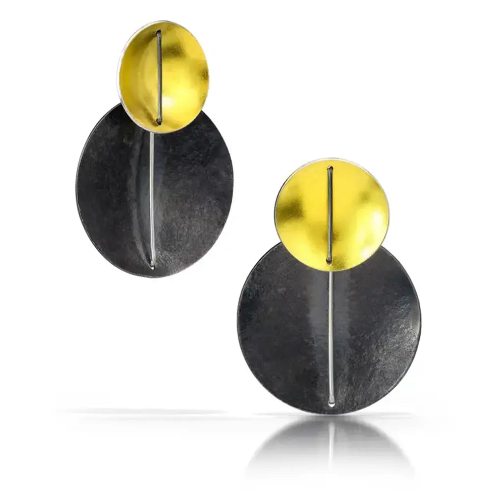 Double Circle Earrings
