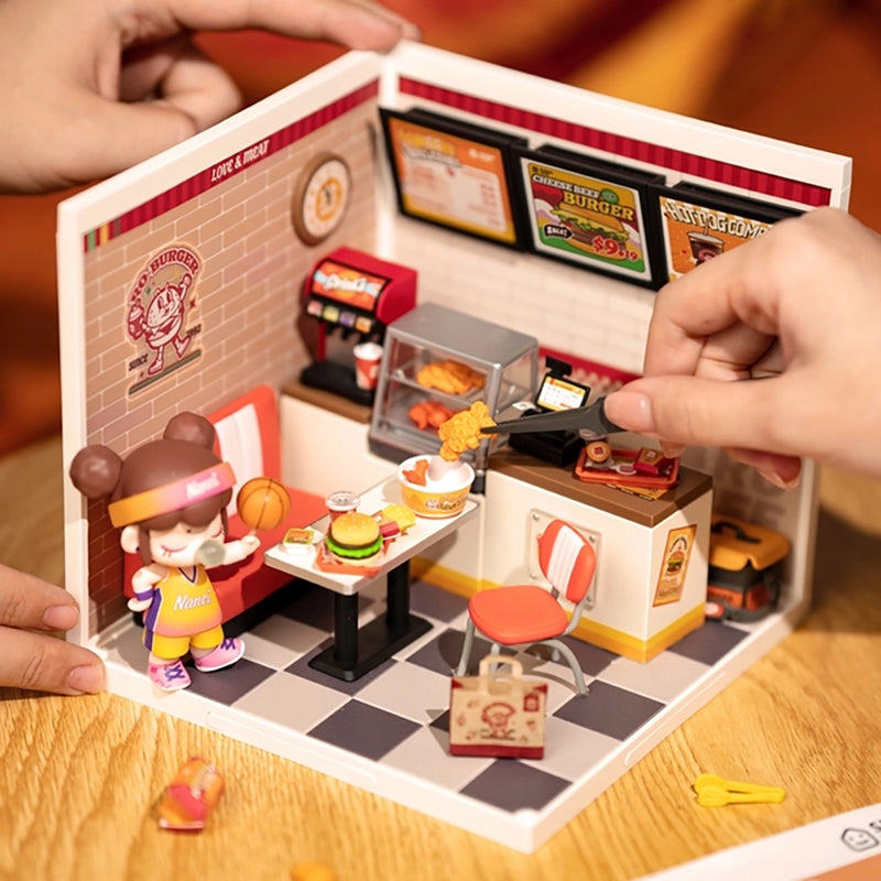 Rolife Miniature House Kit - Burgers