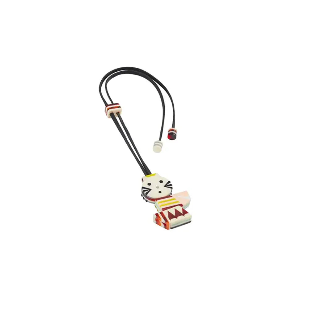 Rio Cat Figurine Pendant Necklace