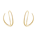 Offspring Double Hoop Earrings - Gold