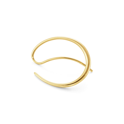 Offspring Double Hoop Earrings - Gold