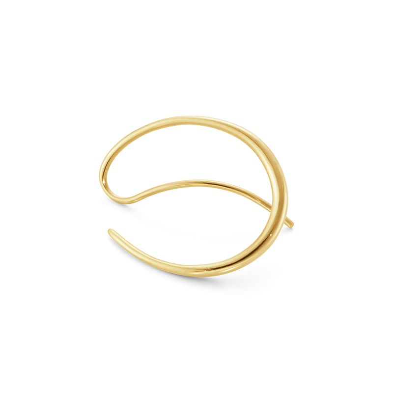 Offspring Double Hoop Earrings - Gold
