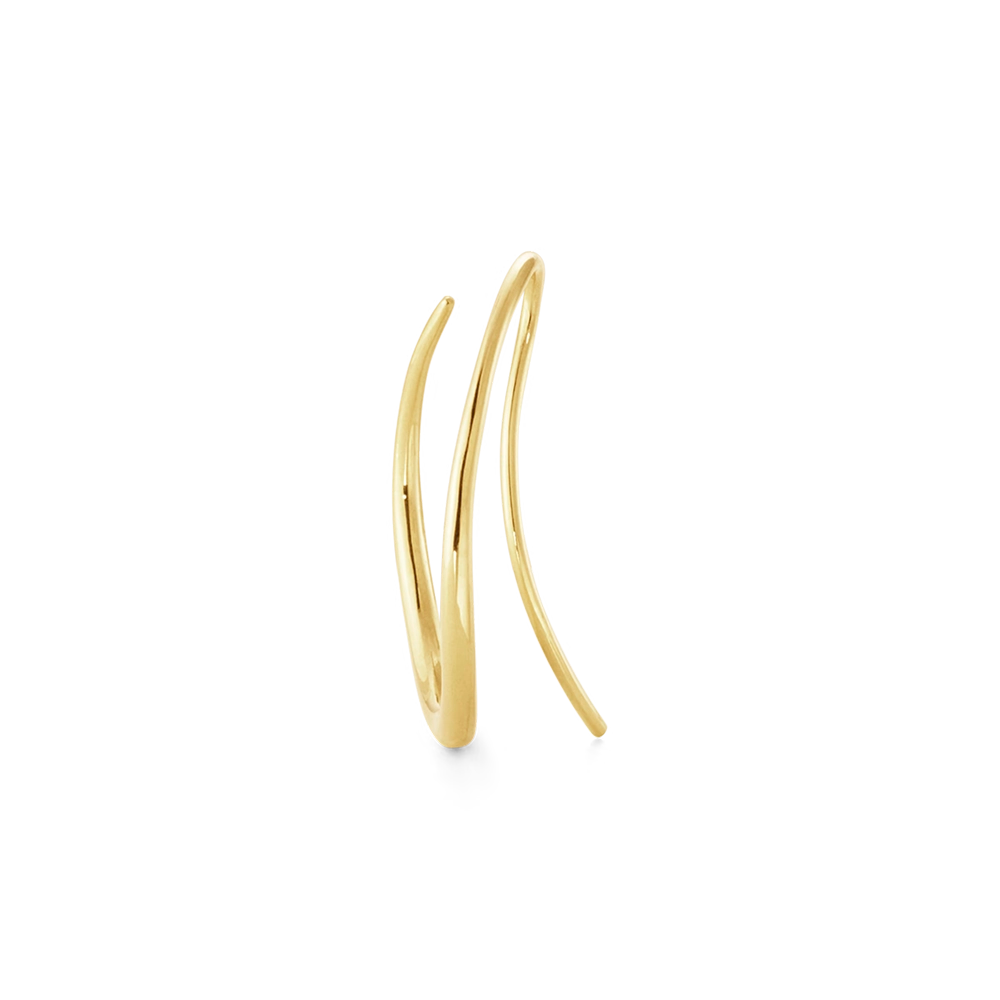 Offspring Double Hoop Earrings - Gold
