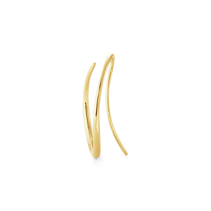Offspring Double Hoop Earrings - Gold