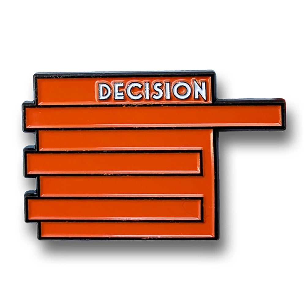 Frank Lloyd Wright Decision Pin