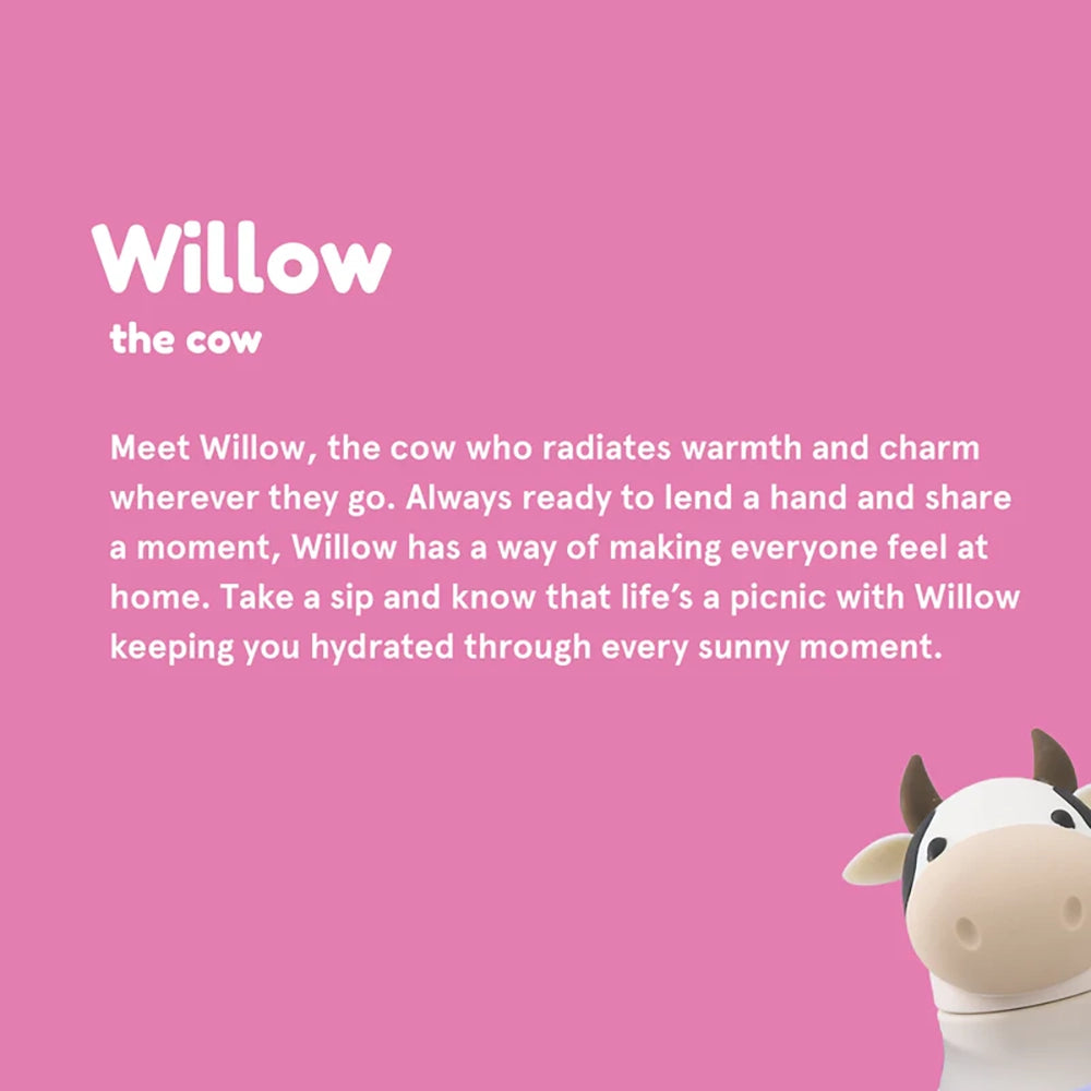 Bestie Water Bottle - Cow
