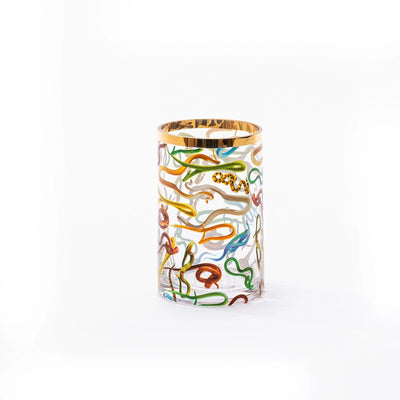 Seletti Cylindrical Snakes Vase - Small