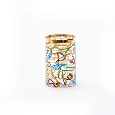 Seletti Cylindrical Snakes Vase - Small