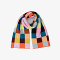 Color Patch Big Scarf