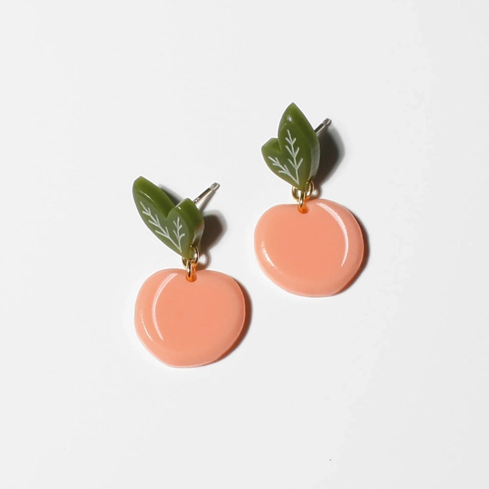 Peach Earrings