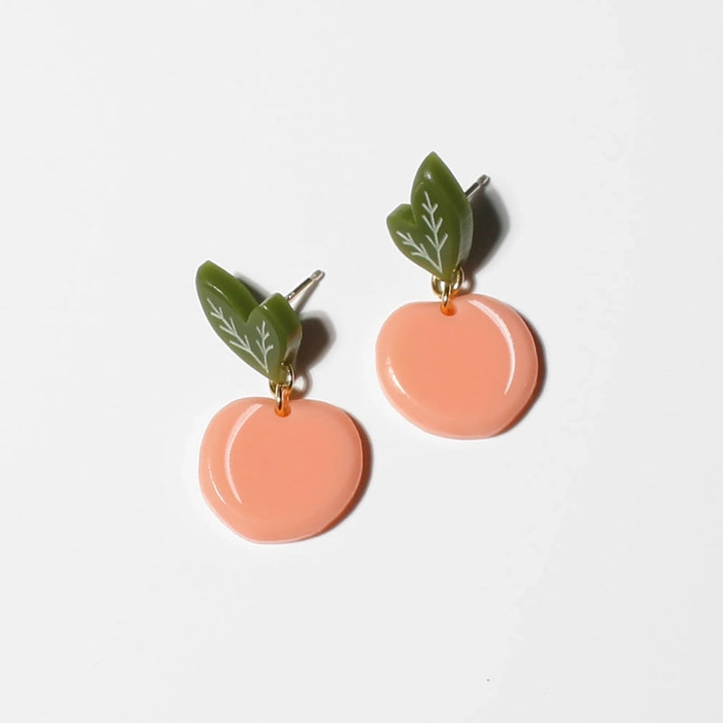 Peach Earrings