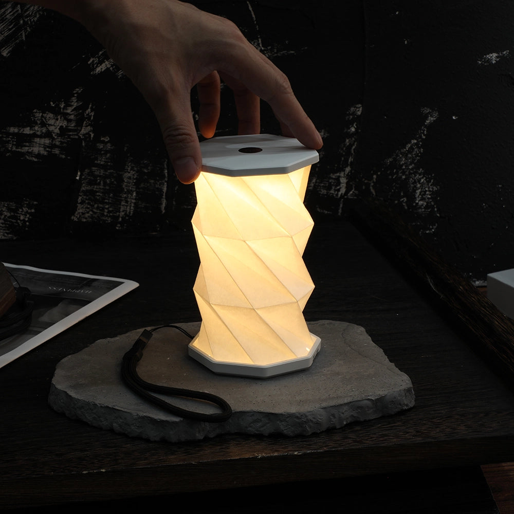 Twist Hexagon Lamp - Mini