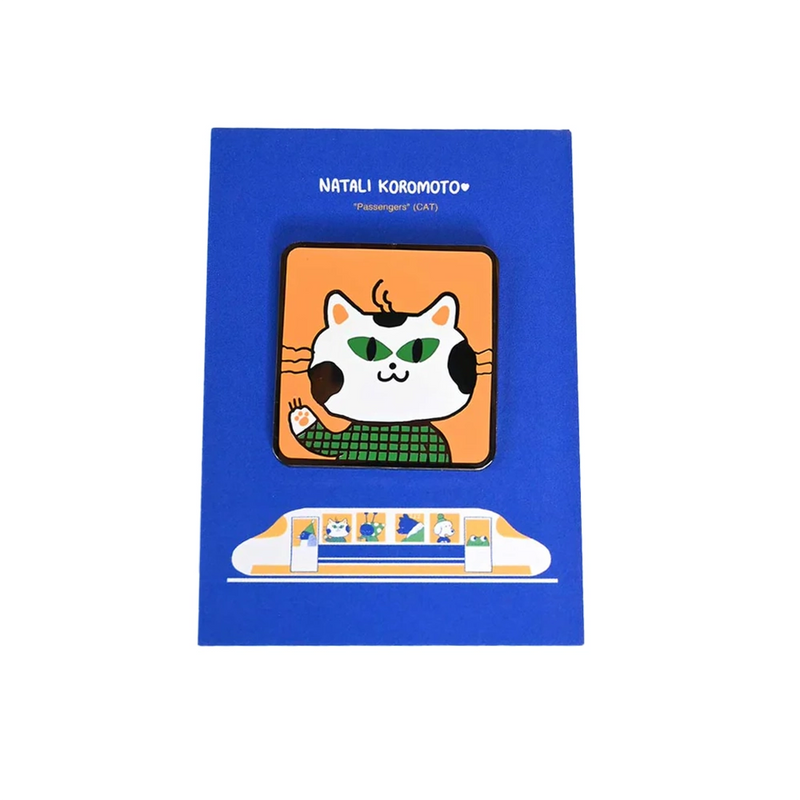 The Passengers Enamel Pin - Cat