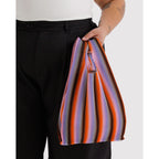 Baggu Pleated Tote Bag - Gradient Stripe