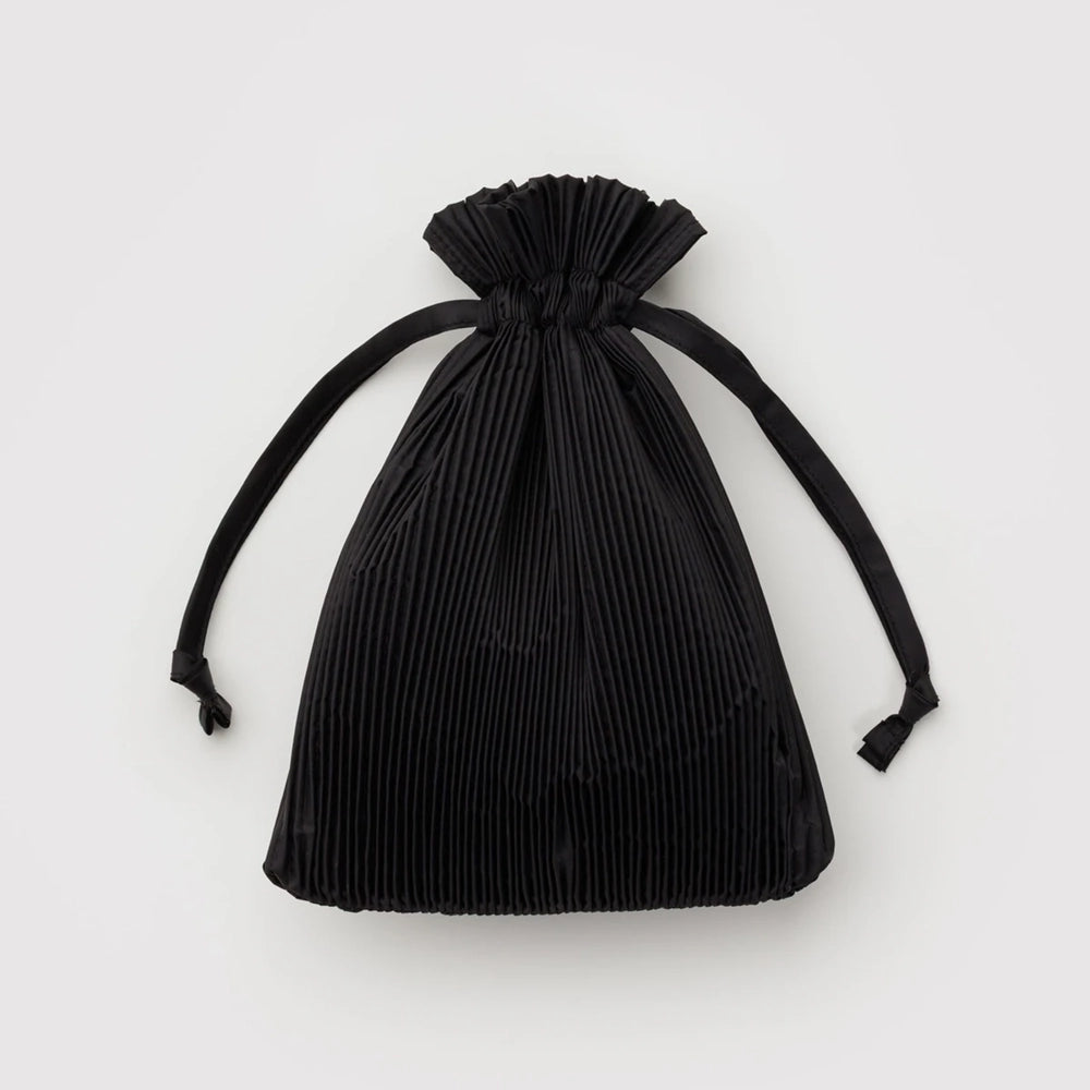 Baggu Pleated Tote Bag - Black