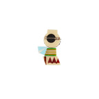 Rio Cat Figurine Brooch