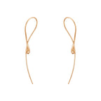 Mercy Twist Dangle Earrings - Gold