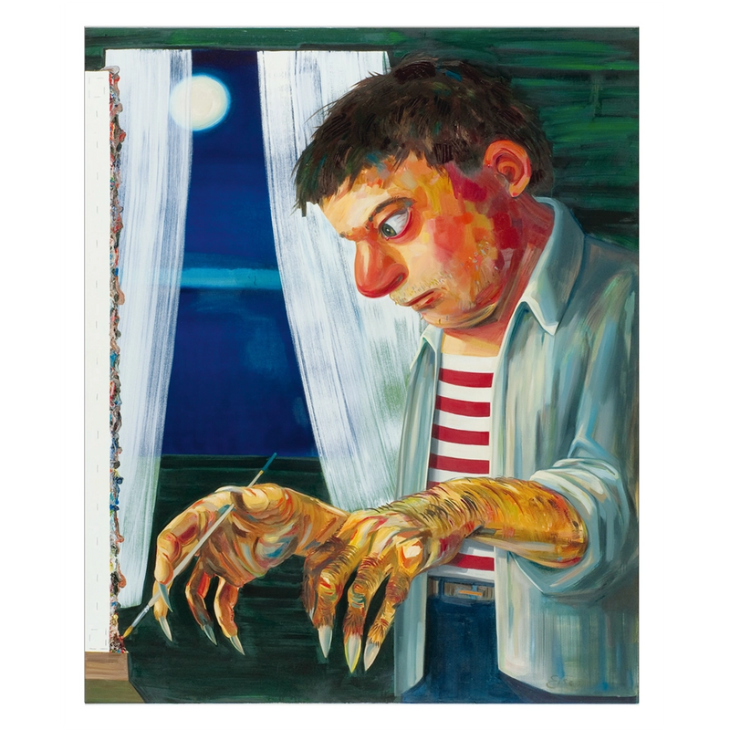 Nicole Eisenman Were-Artist Postcard