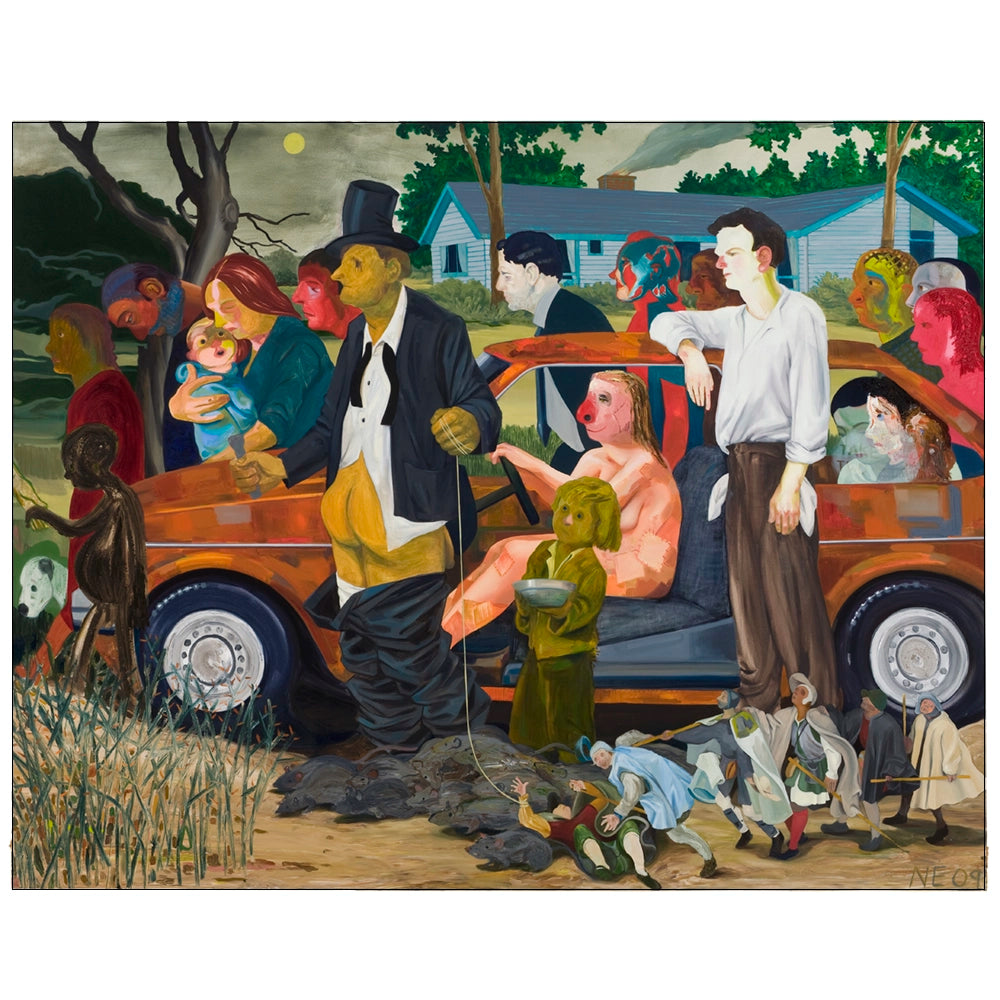 Nicole Eisenman The Triumph of Poverty Postcard