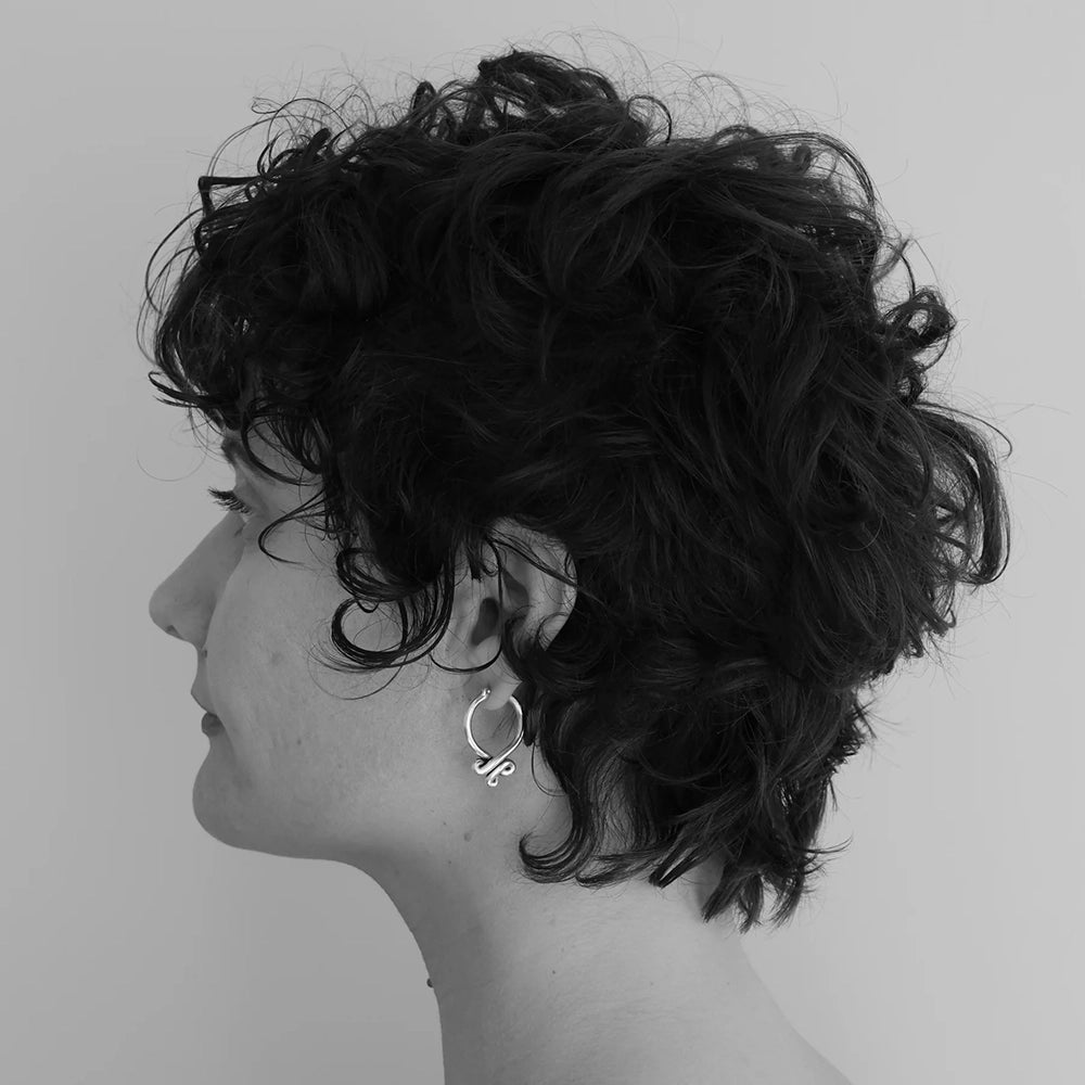 Swoop Hoop Earrings - Small