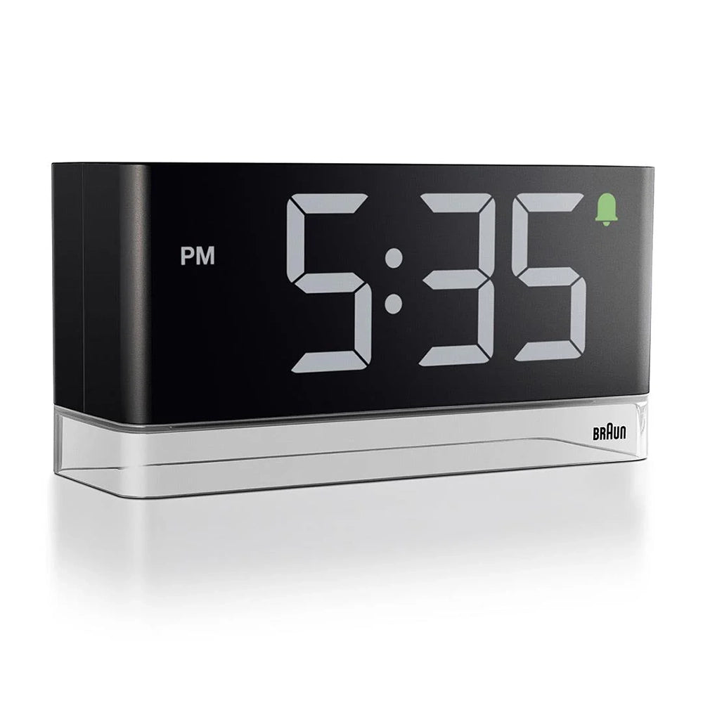 AMEICO Braun LED Digital Alarm Clock & Light