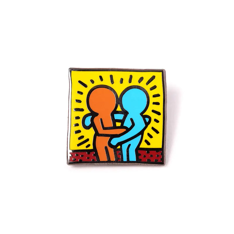 Keith Haring Friends Pin