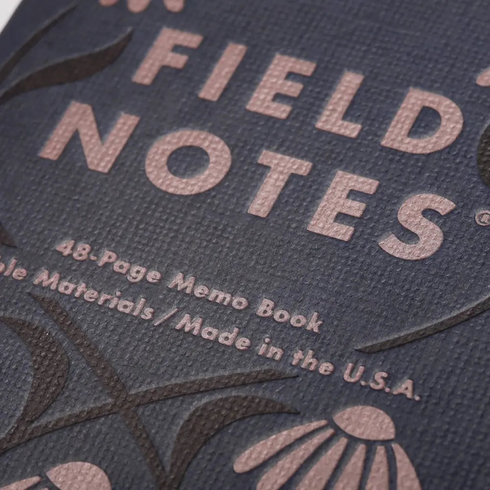 Fall Flowers Memo Notebook Set
