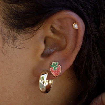 Strawberry Stud Earrings