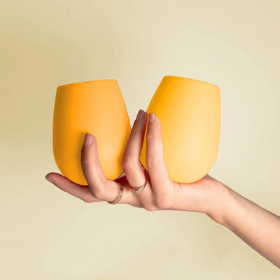 Stemless Unbreakable Tumbler Pair