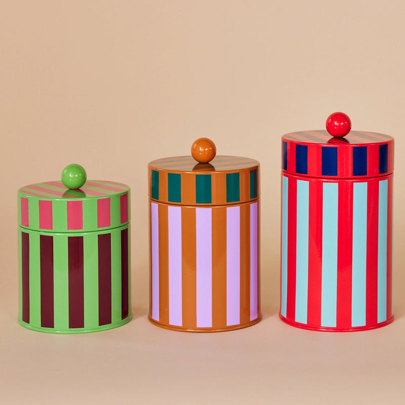 Dusen Dusen Stripe Canister Set