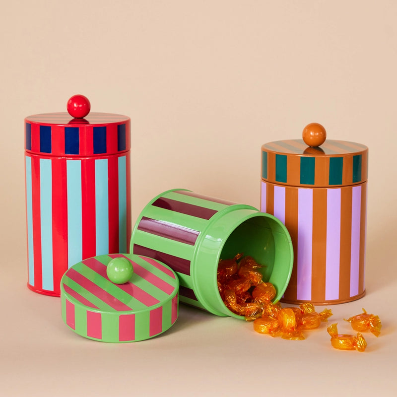 Dusen Dusen Stripe Canister Set